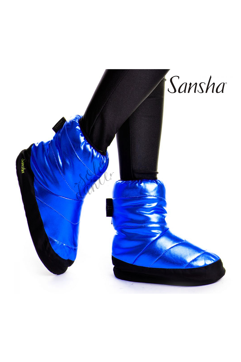 Sansha Booties WOOD TIBET blue size 4 (EU37-38)
