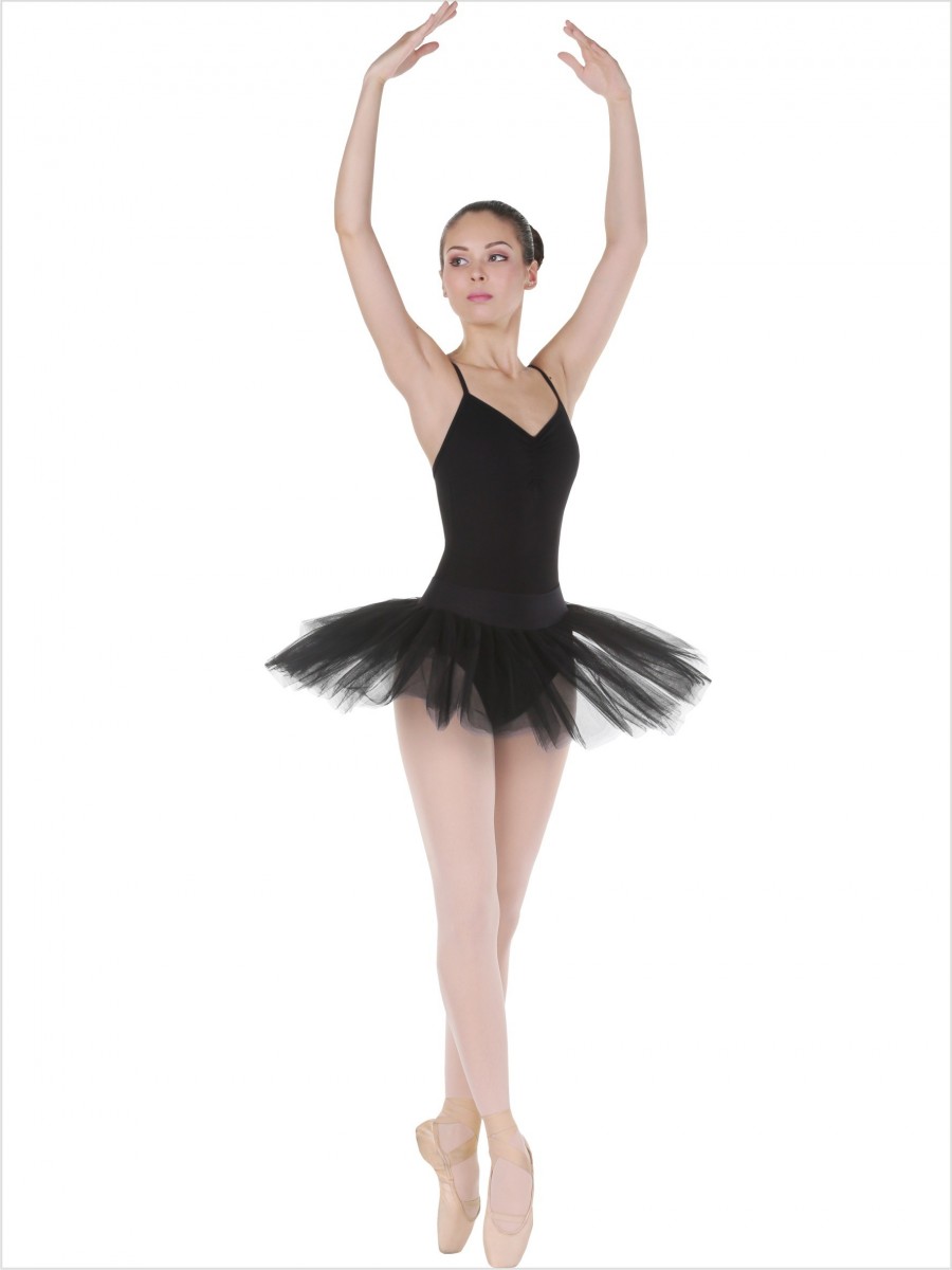 Ballet Skirt TUTU SOLO FD990 black size 140