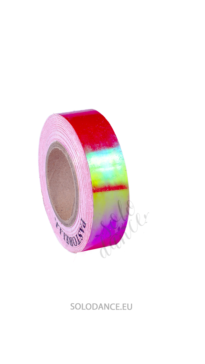 Decorating Tape for Gymnastics Hoops LASER Pastorelli 02712 Red Ruby