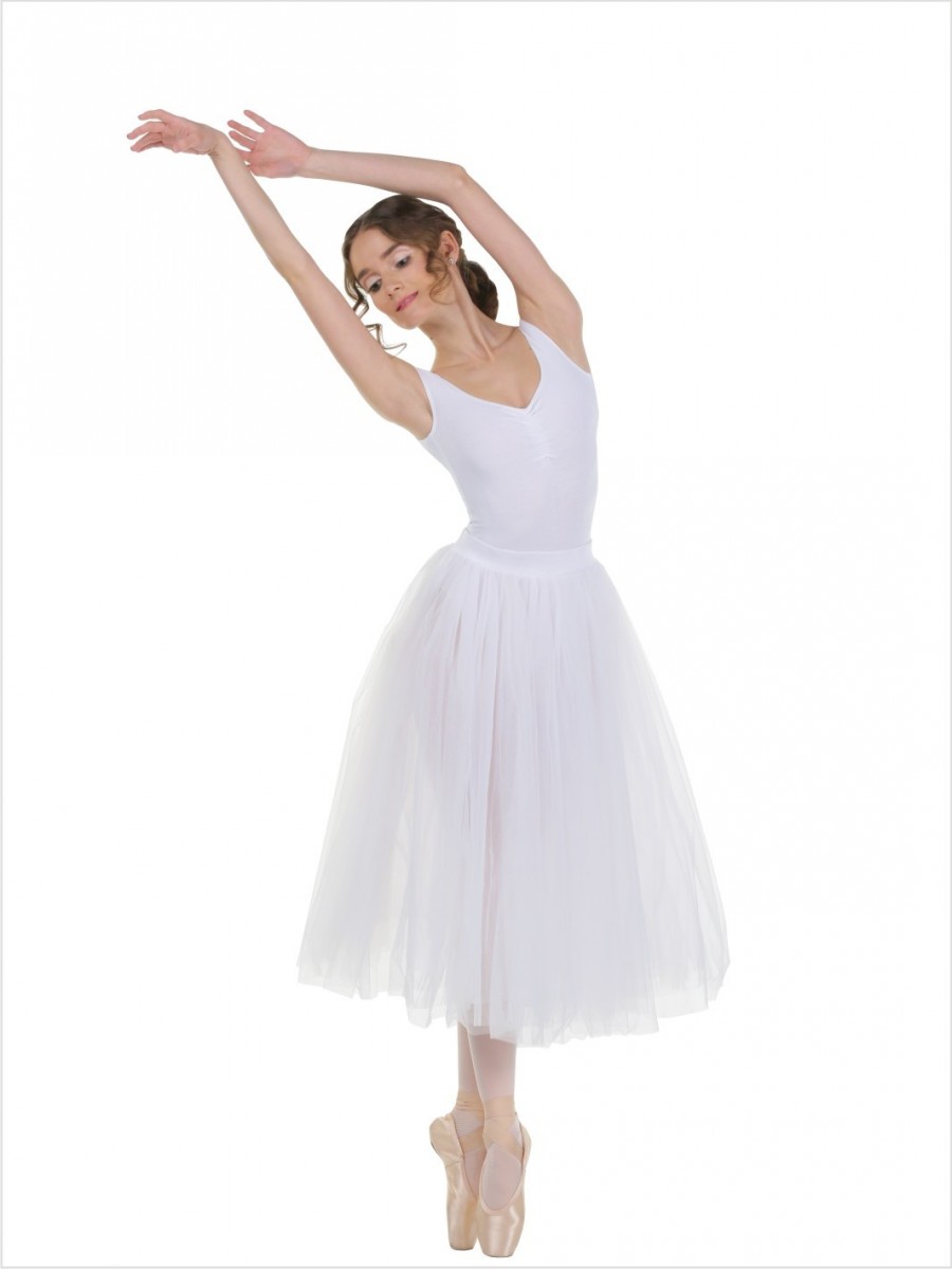 Ballet Skirt Chopin TUTU SOLO FD991 white size 158/XS 