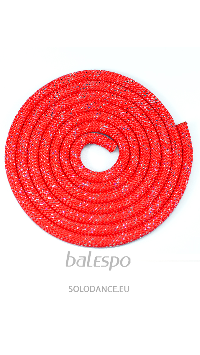 Gymnastic rope METALLIC red 2,5 m