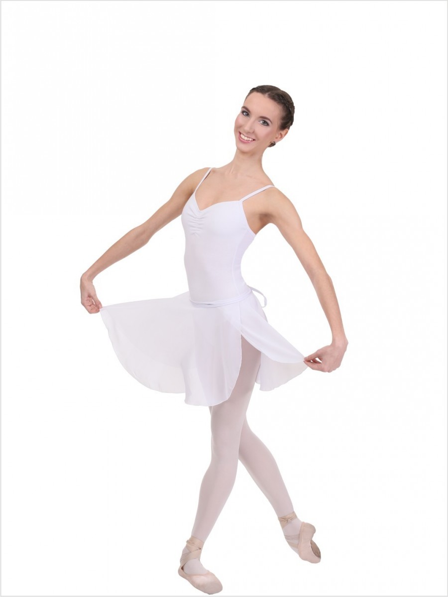 Ballet skirt SOLO FD978 white size S-XL image