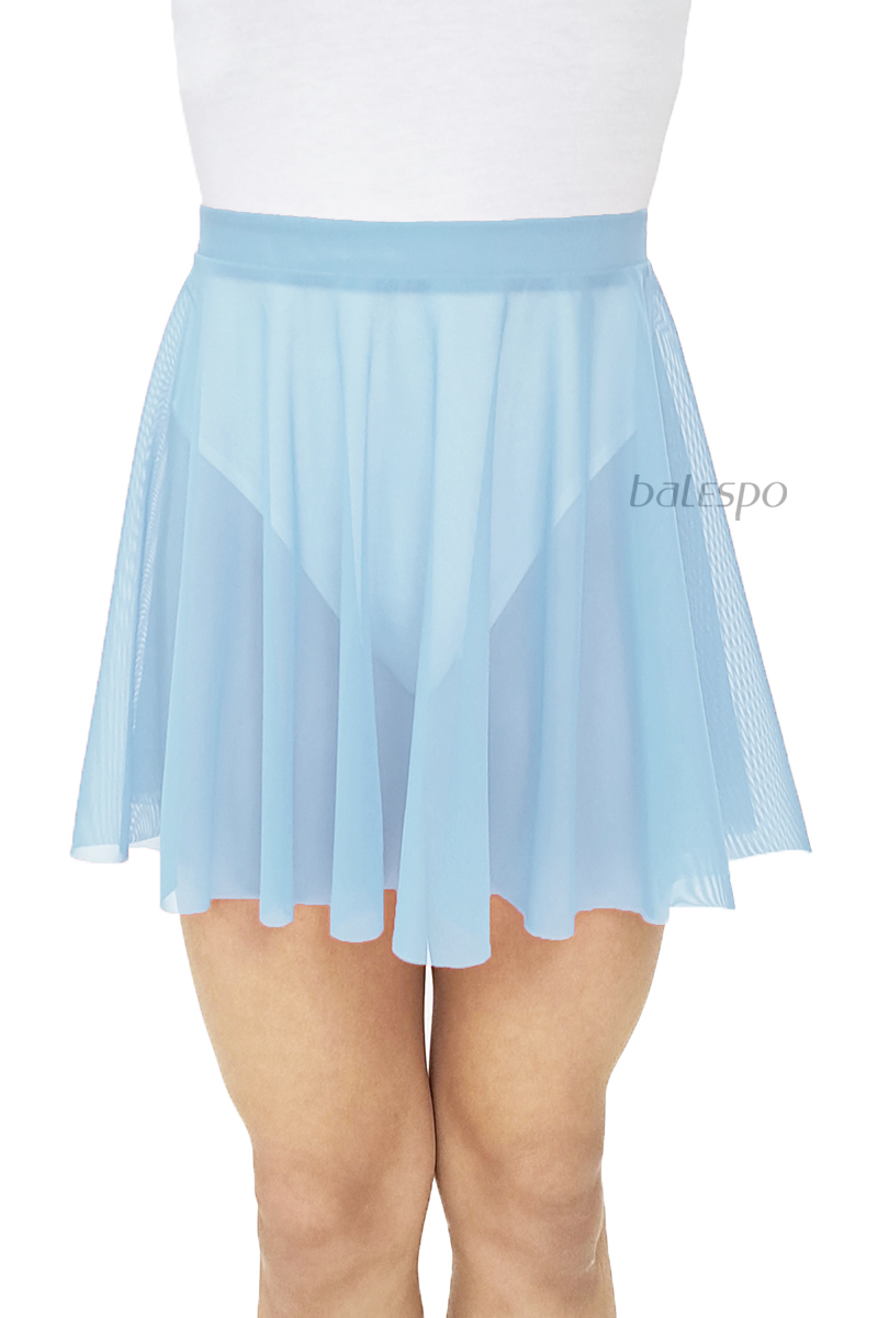 Ballet skirt BALESPO ATL971 light blue size 158