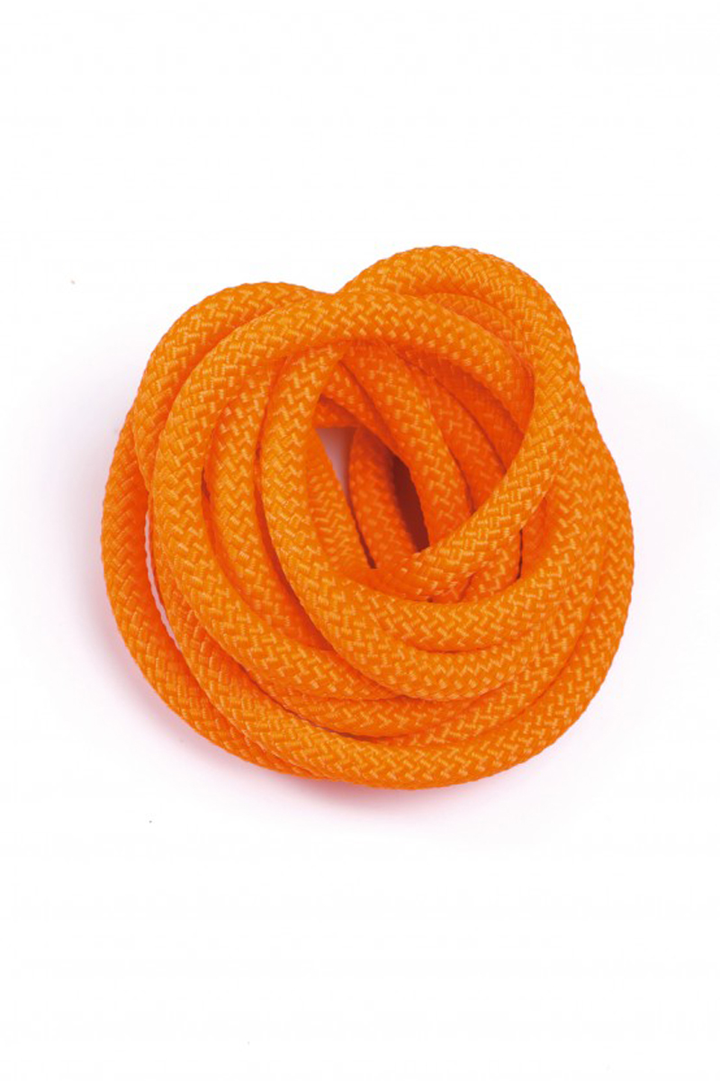 Rythmic gymnastic rope Seil Funi Cuerda Competición AMAYA 3 m neon orange image