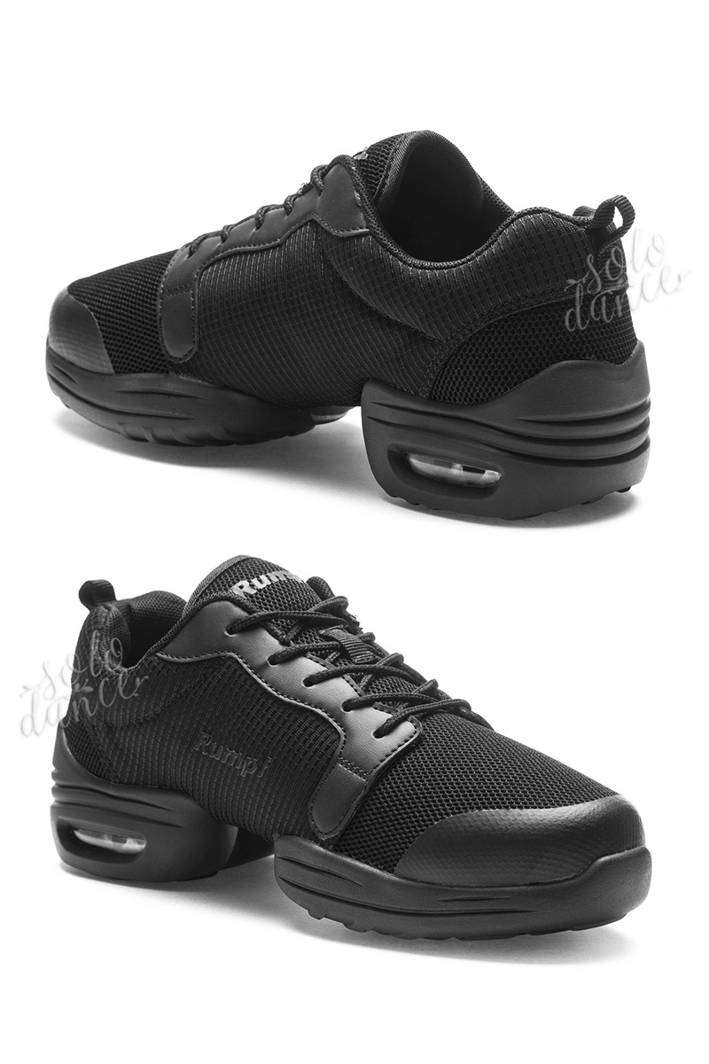 Rumpf Pebble dance sneaker 1516 black size 3.5 (EU 36)