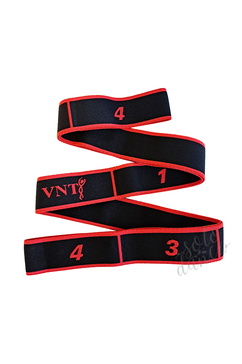 Elastic Band VENTURELLI (9 sections) black/red
