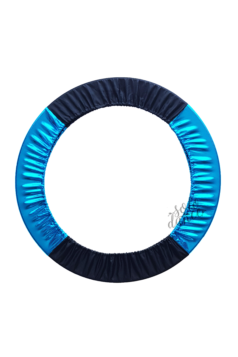 Holder for gymnastics hoop BALESPO HLD 820-10 Black/Blue Blink size L (for hoop 75-85cm)