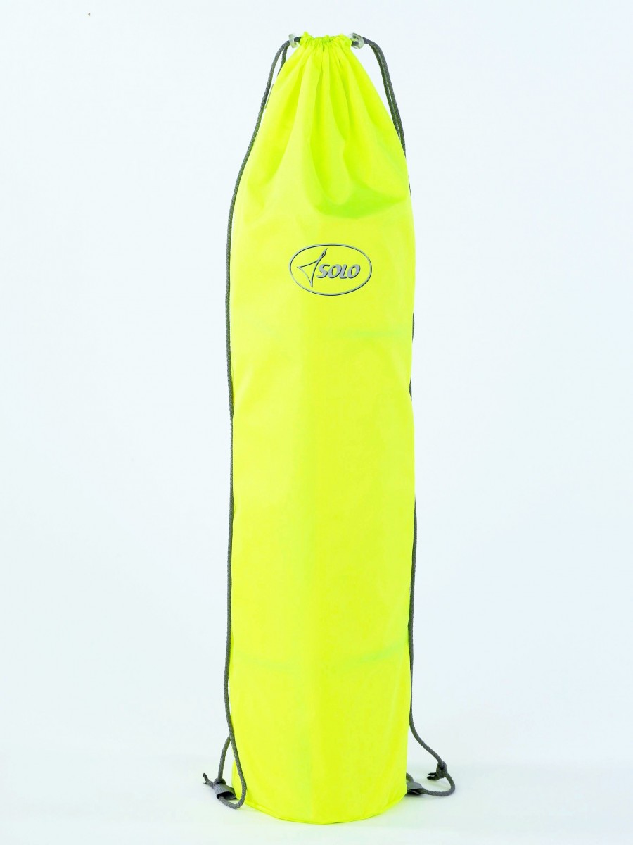 Holder for yoga mat SOLO CH140 neon yellow