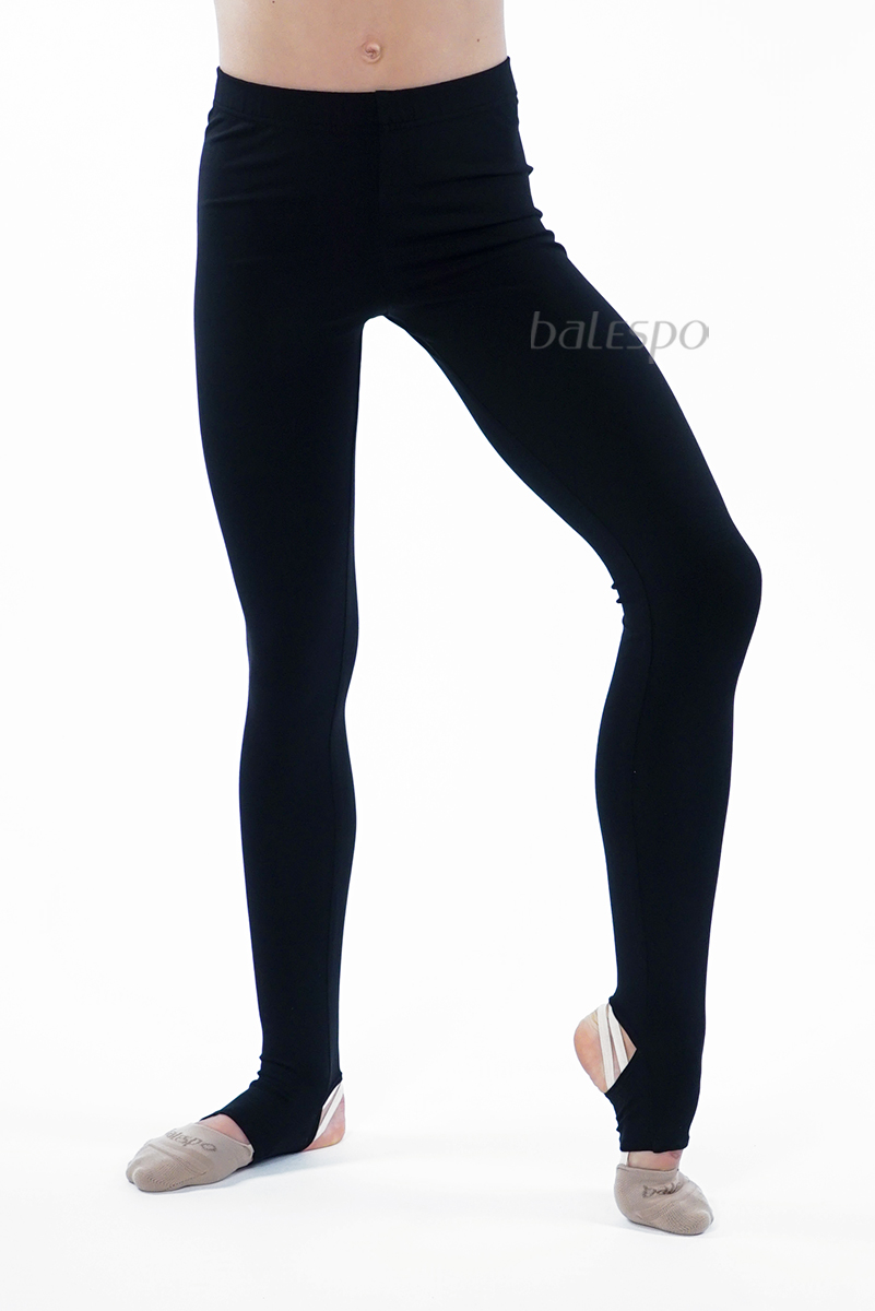 Stirrup leggings BALESPO BC510-100 BLACK Size 36 (140)