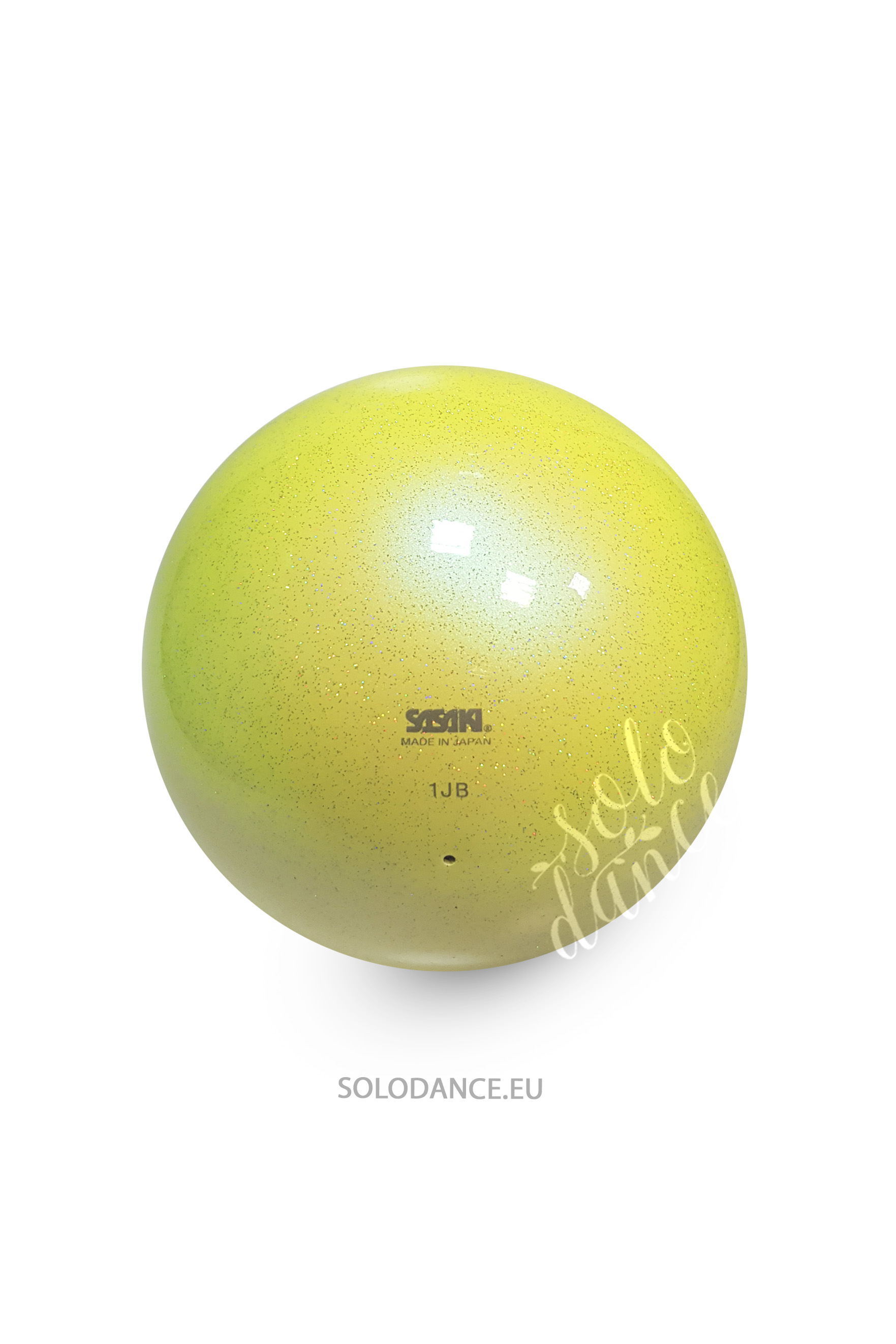 Rhythmic gymnastics ball Sasaki AURORA M-207MAU 17 cm LYMY (LIME YELLOW)