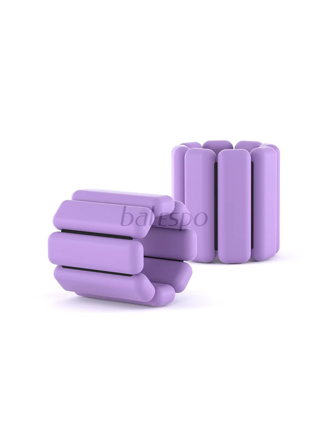 Adjustable Silicone Workout Weights BALESPO SW-1LB (1 lb Pair) lilaс image