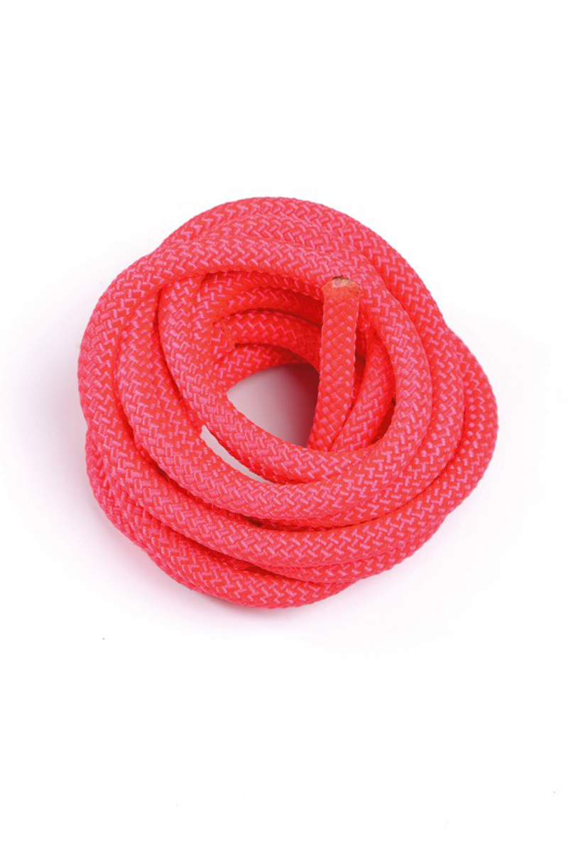Rythmic gymnastic rope Seil Funi Cuerda Competición AMAYA 3 m Neon Pink image