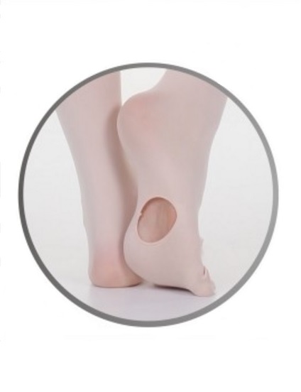 Convertible Dance Ballet Tights SOLO TR20 (80 DEN) pink, size II (128-134)