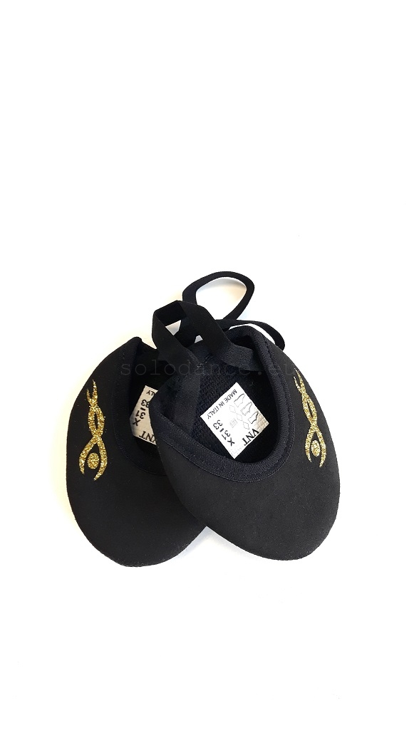Half Shoes for Rythmic Gymnastic Venturelli RG MEISTER MM black, size XL
