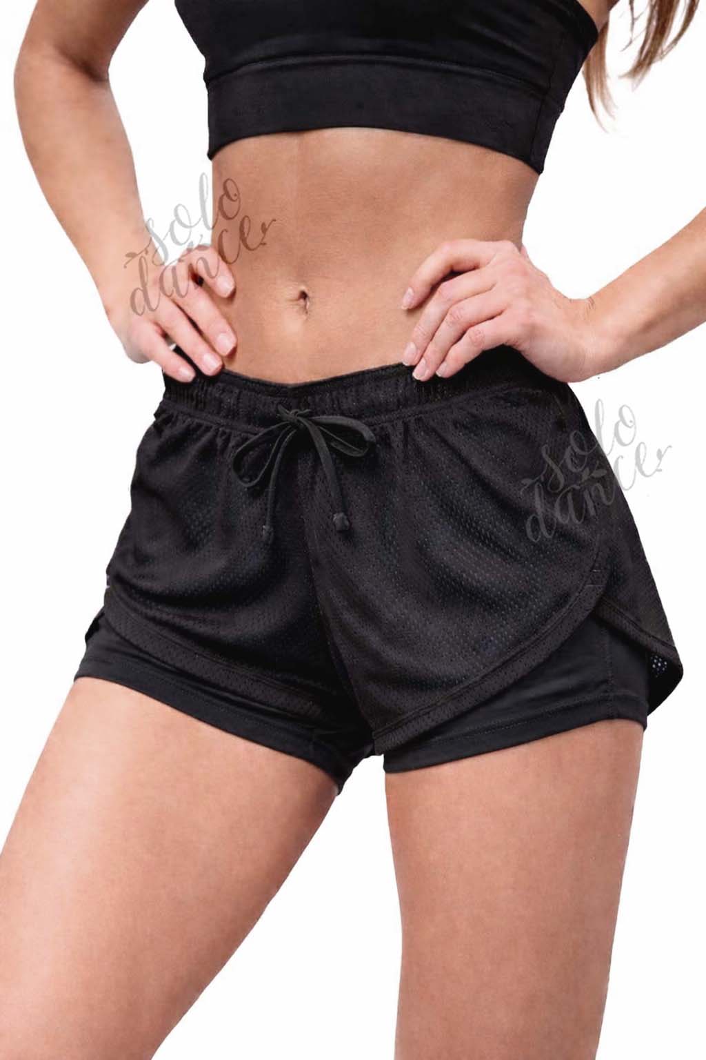 Double shorts FlyFit Performance black size L image