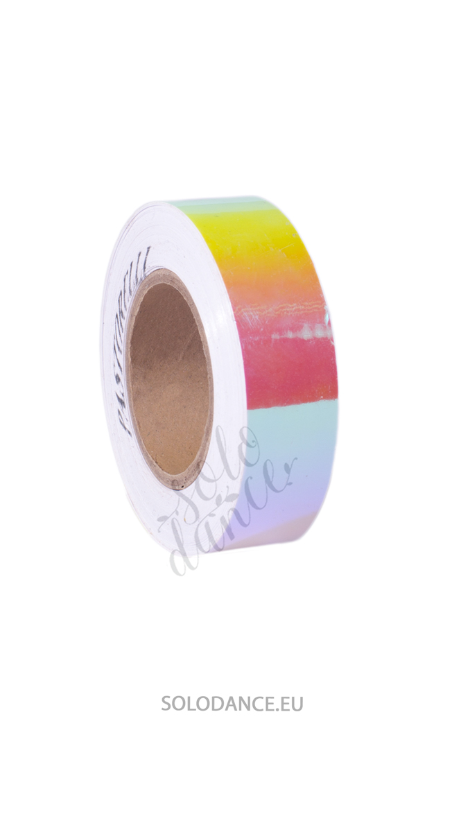 Decorating Tape for Hoops LASER Pastorelli 02480 Pink-Yellow