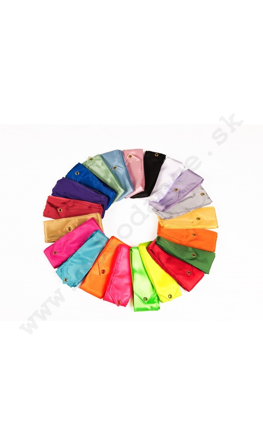 Gymnastic ribbon AMAYA 4m gold with 54cm stick