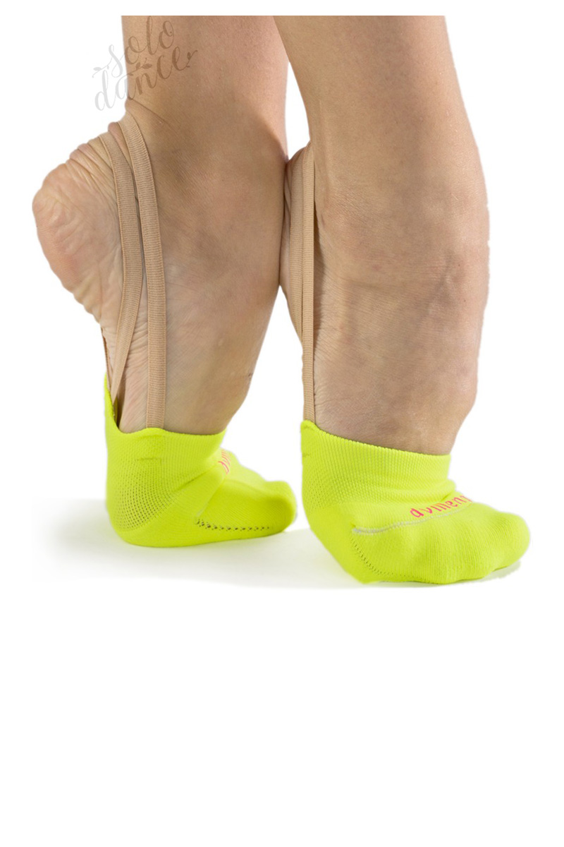 Toe-socks DVILLENA neon yellow size S (29-32)