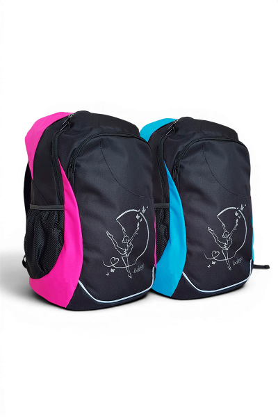 Rhythmic gymnastics backpack BALESPO black with pink