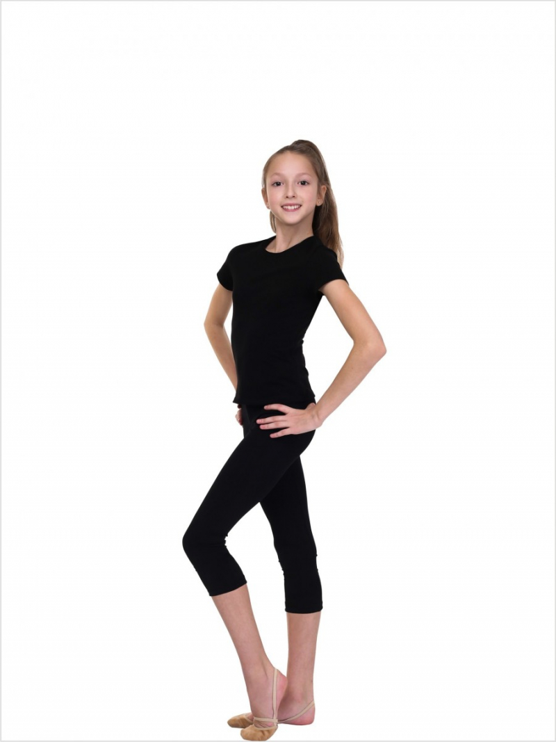 7/8-length leggings SOLO FD701 black, size 158/XS