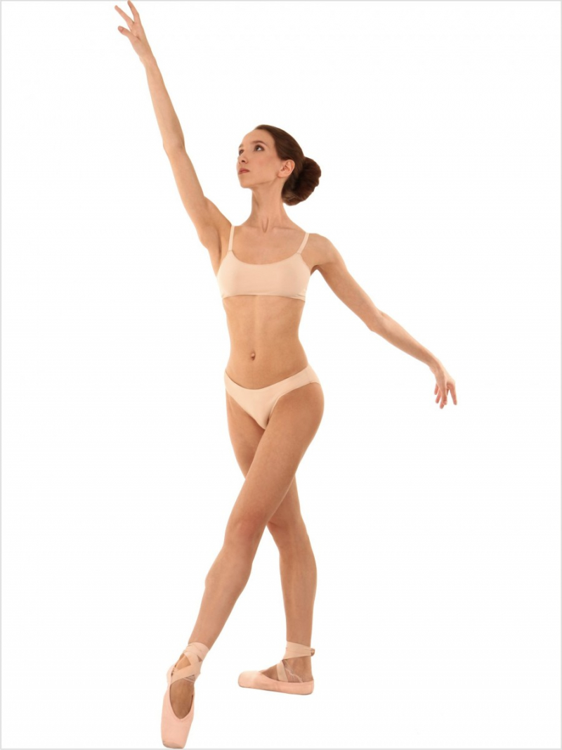 White/Nude Ballerina Dance Underwear Girls Ballet Leotard Lingerie