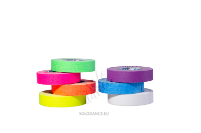Rhythmic Gymnastics Tape for Clubs Adhesive Gaffer Pastorelli Fluo Green 03514