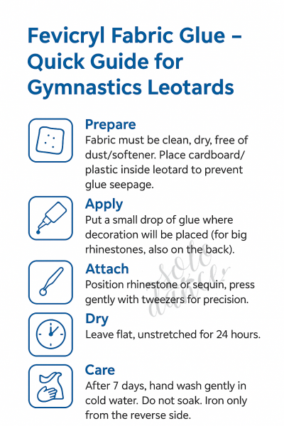 Fevicryl Fabric Glue for rhinestones 80 ml