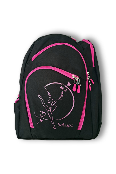 Rhythmic gymnastics backpack BALESPO START black-pink