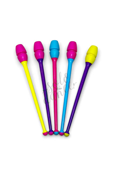 Rhythmic Gymnastics Connectable Club BALESPO START 36 cm Pink-Blue image