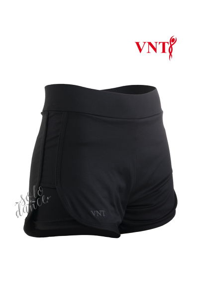 Double gymnastics shorts Venturelli SH1-00202 black XL