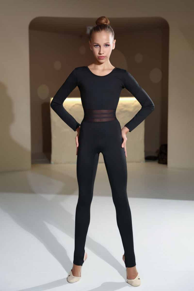 Long-sleeve Unitard ZUMI GRAND PRIX polyamide black size 152 image