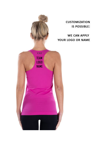 Racerback tank gymnastic top Venturelli (microfiber) 06CA16F203L fuchsia size L (152)