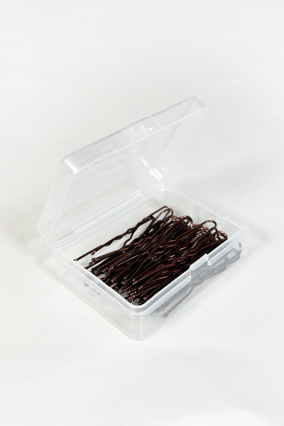 Hairpins BALESPO copper 5 cm 50 pcs in a plastic box