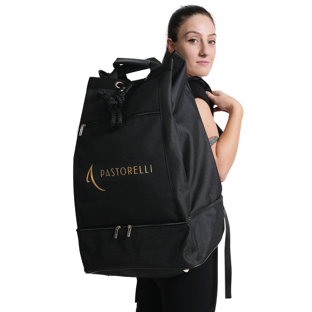 Backpack for rhythmic gymnastics PASTORELLI FLY Evolution SENIOR 02414 black